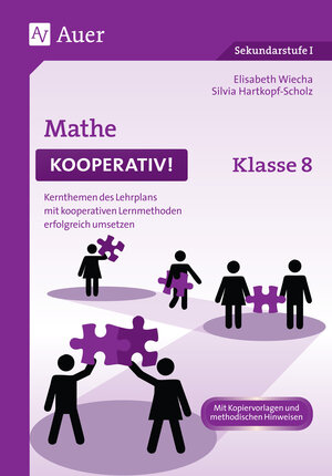 Buchcover Mathe kooperativ Klasse 8 | Elisabeth Wiecha | EAN 9783403079170 | ISBN 3-403-07917-1 | ISBN 978-3-403-07917-0