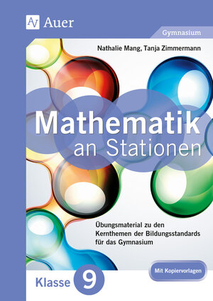 Buchcover Mathe an Stationen 9 Gymnasium | Mathalie Mang | EAN 9783403079200 | ISBN 3-403-07920-1 | ISBN 978-3-403-07920-0