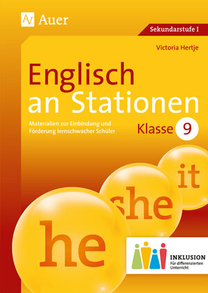 Buchcover Englisch an Stationen 9 Inklusion | Victoria Hertje | EAN 9783403079217 | ISBN 3-403-07921-X | ISBN 978-3-403-07921-7
