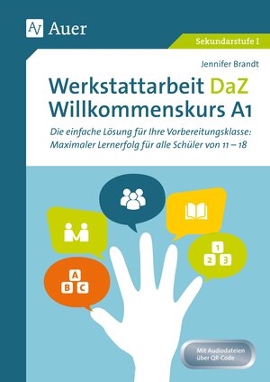Buchcover Werkstattarbeit DaZ - Willkommenskurs A1 | Jennifer Brandt | EAN 9783403080022 | ISBN 3-403-08002-1 | ISBN 978-3-403-08002-2