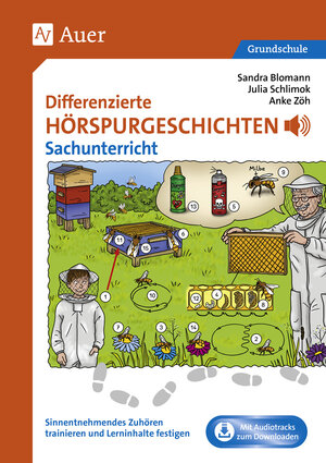 Buchcover Differenzierte Hörspurgeschichten Sachunterricht | Sandra Blomann | EAN 9783403083566 | ISBN 3-403-08356-X | ISBN 978-3-403-08356-6