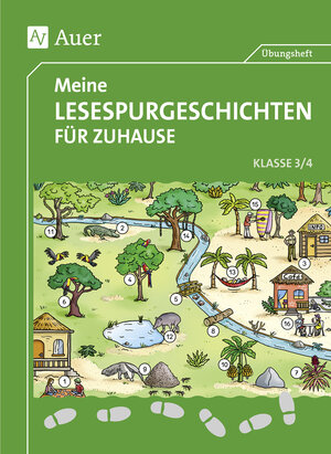 Buchcover Meine Lesespurgeschichten für Zuhause - Klasse 3/4 | Sandra Blomann | EAN 9783403084792 | ISBN 3-403-08479-5 | ISBN 978-3-403-08479-2