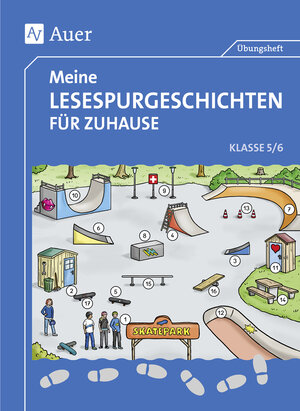 Buchcover Meine Lesespurgeschichten für Zuhause - Klasse 5-6 | Sven Rook | EAN 9783403085065 | ISBN 3-403-08506-6 | ISBN 978-3-403-08506-5