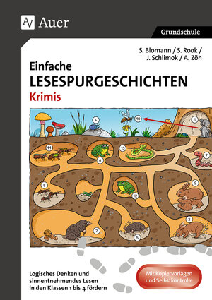 Buchcover Einfache Lesespurgeschichten Krimis | S. Blomann | EAN 9783403086048 | ISBN 3-403-08604-6 | ISBN 978-3-403-08604-8
