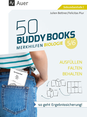 Buchcover 50 Buddy Books - Merkhilfen Biologie Klassen 5-6 | Julien Bettner | EAN 9783403087151 | ISBN 3-403-08715-8 | ISBN 978-3-403-08715-1