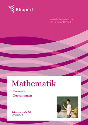 Buchcover Prozente | Zuordnungen  | EAN 9783403090014 | ISBN 3-403-09001-9 | ISBN 978-3-403-09001-4