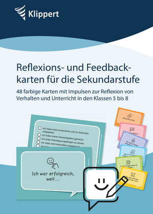 Buchcover Reflexions- und Feedbackkarten Sekundarstufe  | EAN 9783403090175 | ISBN 3-403-09017-5 | ISBN 978-3-403-09017-5