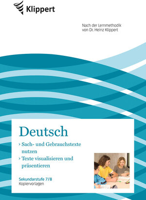 Buchcover Sach- und Gebrauchstexte - Texte visualisieren | Herta Heindl | EAN 9783403092469 | ISBN 3-403-09246-1 | ISBN 978-3-403-09246-9
