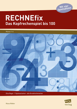 Buchcover RECHNEfix: Das Kopfrechenspiel bis 100 | Klaus Rödler | EAN 9783403102465 | ISBN 3-403-10246-7 | ISBN 978-3-403-10246-5
