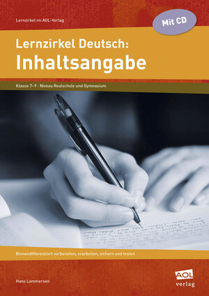 Buchcover Lernzirkel Deutsch: Inhaltsangabe | Hans Lammersen | EAN 9783403103417 | ISBN 3-403-10341-2 | ISBN 978-3-403-10341-7