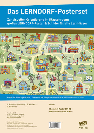 Buchcover Das LERNDORF-Posterset | I. Brembt-Liesenberg | EAN 9783403104445 | ISBN 3-403-10444-3 | ISBN 978-3-403-10444-5