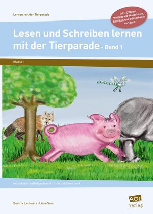 Buchcover Lesen und Schreiben lernen mit der Tierparade 1 | Beatrix Lehtmets | EAN 9783403199427 | ISBN 3-403-19942-8 | ISBN 978-3-403-19942-7