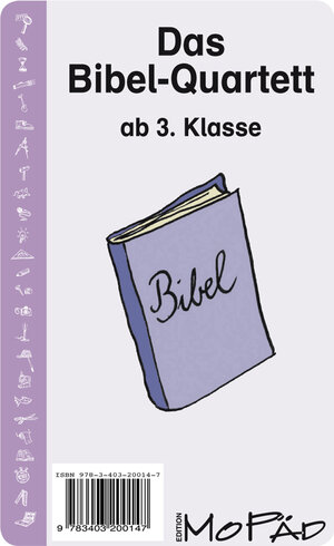 Buchcover Das Bibel-Quartett | Bernd Wehren | EAN 9783403200147 | ISBN 3-403-20014-0 | ISBN 978-3-403-20014-7