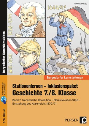 Buchcover Stationenlernen Geschichte 7/8 Band 2 - inklusiv | Frank Lauenburg | EAN 9783403203803 | ISBN 3-403-20380-8 | ISBN 978-3-403-20380-3