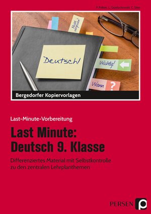Buchcover Last Minute: Deutsch 9. Klasse | Patricia Felten | EAN 9783403204510 | ISBN 3-403-20451-0 | ISBN 978-3-403-20451-0