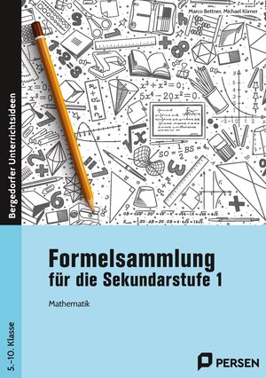 Buchcover Formelsammlung für die Sekundarstufe 1 | Marco Bettner | EAN 9783403204794 | ISBN 3-403-20479-0 | ISBN 978-3-403-20479-4