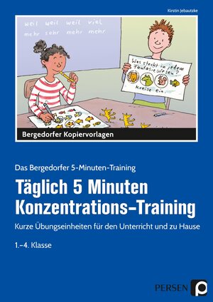 Buchcover Täglich 5 Minuten Konzentrations-Training | Kirstin Jebautzke | EAN 9783403207443 | ISBN 3-403-20744-7 | ISBN 978-3-403-20744-3
