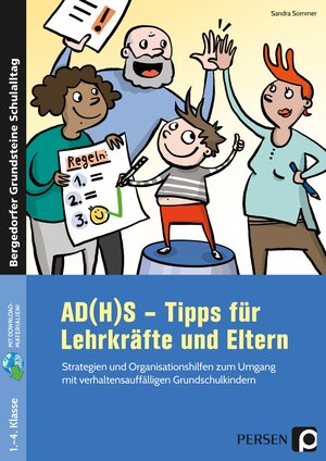 Buchcover AD(H)S - Tipps für Lehrkräfte und Eltern | Sandra Sommer | EAN 9783403207917 | ISBN 3-403-20791-9 | ISBN 978-3-403-20791-7