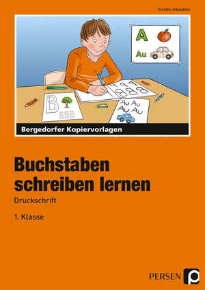 Buchcover Buchstaben schreiben lernen - Druckschrift | Kirstin Jebautzke | EAN 9783403210115 | ISBN 3-403-21011-1 | ISBN 978-3-403-21011-5
