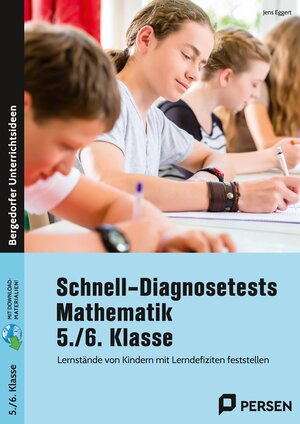 Buchcover Schnell-Diagnosetests Mathematik 5./6. Klasse | Jens Eggert | EAN 9783403210801 | ISBN 3-403-21080-4 | ISBN 978-3-403-21080-1