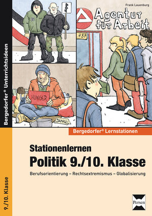Buchcover Stationenlernen Politik 9./10. Klasse | Frank Lauenburg | EAN 9783403231547 | ISBN 3-403-23154-2 | ISBN 978-3-403-23154-7