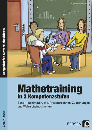 Buchcover Mathetraining in 3 Kompetenzstufen - 7./8. Klasse | Brigitte Penzenstadler | EAN 9783403233244 | ISBN 3-403-23324-3 | ISBN 978-3-403-23324-4