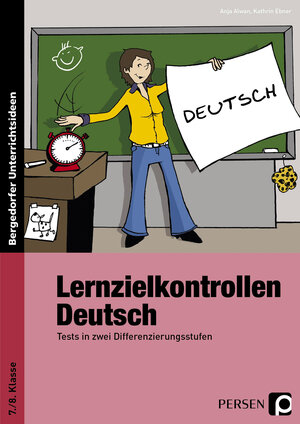 Buchcover Lernzielkontrollen Deutsch 7./8. Klasse | Kathrin Ebner | EAN 9783403233749 | ISBN 3-403-23374-X | ISBN 978-3-403-23374-9
