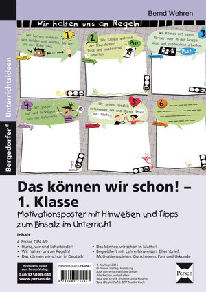 Buchcover Das können wir schon! - 1. Klasse | Bernd Wehren | EAN 9783403234043 | ISBN 3-403-23404-5 | ISBN 978-3-403-23404-3
