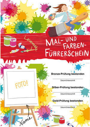 Buchcover Mal-Farb-Führerschein - Klassensatz Führerscheine | Nadine Neumann | EAN 9783403234388 | ISBN 3-403-23438-X | ISBN 978-3-403-23438-8