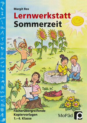 Buchcover Lernwerkstatt Sommerzeit | Margit Rex | EAN 9783403234555 | ISBN 3-403-23455-X | ISBN 978-3-403-23455-5