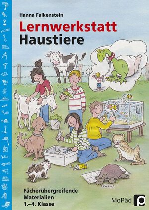 Buchcover Lernwerkstatt Haustiere | Hanna Falkenstein | EAN 9783403235439 | ISBN 3-403-23543-2 | ISBN 978-3-403-23543-9