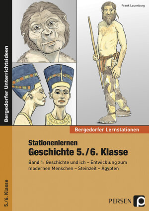 Buchcover Stationenlernen Geschichte 5./6. Klasse - Band 1 | Frank Lauenburg | EAN 9783403235545 | ISBN 3-403-23554-8 | ISBN 978-3-403-23554-5
