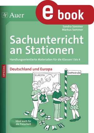 Buchcover Sachunterricht an Stationen Deutschland & Europa | Sandra Sommer | EAN 9783403370161 | ISBN 3-403-37016-X | ISBN 978-3-403-37016-1