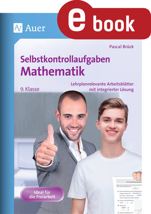 Buchcover Selbstkontrollaufgaben Mathematik Klasse 9 | Pascal Brück | EAN 9783403370475 | ISBN 3-403-37047-X | ISBN 978-3-403-37047-5