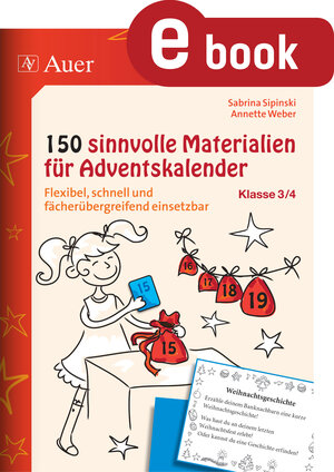 Buchcover 150 sinnvolle Materialien für Adventskalender 3-4 | Sabrina Sipinski | EAN 9783403375951 | ISBN 3-403-37595-1 | ISBN 978-3-403-37595-1
