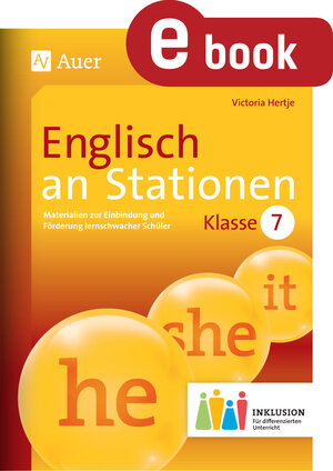 Buchcover Englisch an Stationen 7 Inklusion | Victoria Hertje | EAN 9783403376316 | ISBN 3-403-37631-1 | ISBN 978-3-403-37631-6
