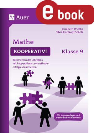 Buchcover Mathe kooperativ Klasse 9 | Elisabeth Wiecha | EAN 9783403379270 | ISBN 3-403-37927-2 | ISBN 978-3-403-37927-0
