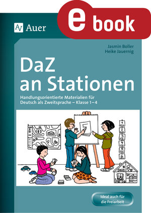 Buchcover DaZ an Stationen | Jasmin Boller | EAN 9783403379416 | ISBN 3-403-37941-8 | ISBN 978-3-403-37941-6