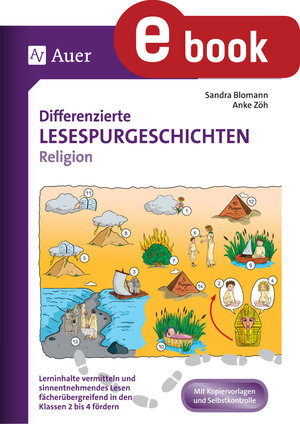 Buchcover Differenzierte Lesespurgeschichten Religion | Sandra Blomann | EAN 9783403380214 | ISBN 3-403-38021-1 | ISBN 978-3-403-38021-4