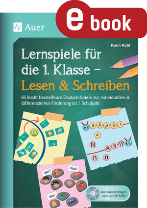 Buchcover Lernspiele für die 1. Klasse - Lesen & Schreiben | Karin Kobl | EAN 9783403381716 | ISBN 3-403-38171-4 | ISBN 978-3-403-38171-6
