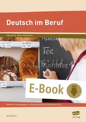 Buchcover Deutsch im Beruf | Nils Böttcher | EAN 9783403401285 | ISBN 3-403-40128-6 | ISBN 978-3-403-40128-5