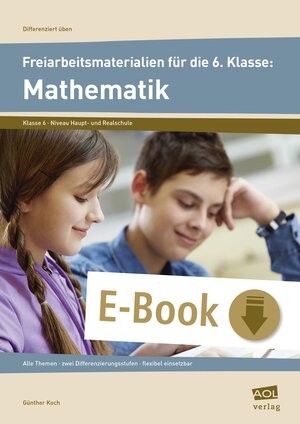 Buchcover Freiarbeitsmaterialien f. d. 6. Klasse: Mathematik | Günther Koch | EAN 9783403401421 | ISBN 3-403-40142-1 | ISBN 978-3-403-40142-1