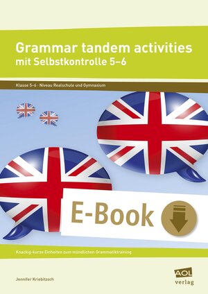 Buchcover Grammar tandem activities mit Selbstkontrolle 5-6 | Jennifer Kriebitzsch-Neuburg | EAN 9783403402114 | ISBN 3-403-40211-8 | ISBN 978-3-403-40211-4