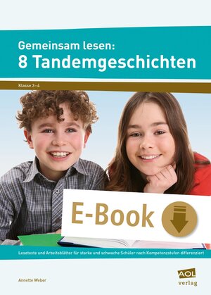 Buchcover Gemeinsam lesen: 8 Tandemgeschichten | Annette Weber | EAN 9783403403159 | ISBN 3-403-40315-7 | ISBN 978-3-403-40315-9