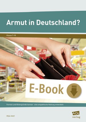 Buchcover Armut in Deutschland? | Anja Joest | EAN 9783403403616 | ISBN 3-403-40361-0 | ISBN 978-3-403-40361-6