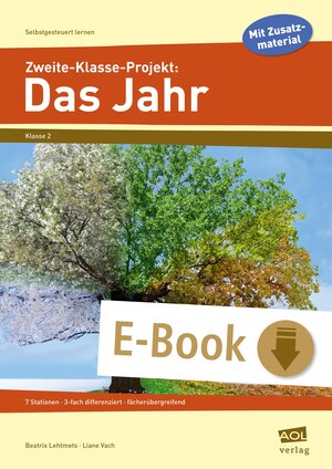 Buchcover Zweite-Klasse-Projekt: Das Jahr | Beatrix Lehtmets | EAN 9783403403661 | ISBN 3-403-40366-1 | ISBN 978-3-403-40366-1