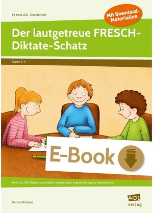 Buchcover Der lautgetreue FRESCH-Diktate-Schatz / Fit trotz LRS - Grundschule | Bettina Rinderle | EAN 9783403406518 | ISBN 3-403-40651-2 | ISBN 978-3-403-40651-8