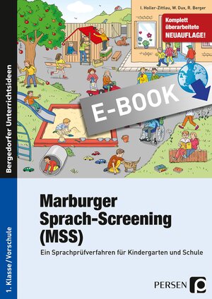 Buchcover Marburger Sprach-Screening (MSS) | I. Holler-Zittlau | EAN 9783403501084 | ISBN 3-403-50108-6 | ISBN 978-3-403-50108-4