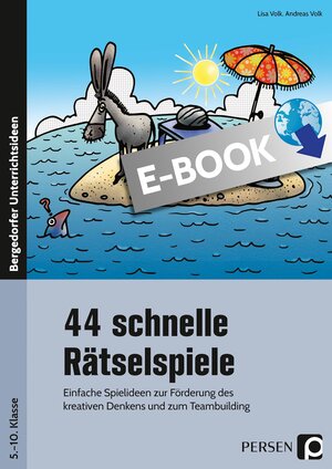Buchcover 44 schnelle Rätselspiele | Lisa Katharina Volk | EAN 9783403502067 | ISBN 3-403-50206-6 | ISBN 978-3-403-50206-7