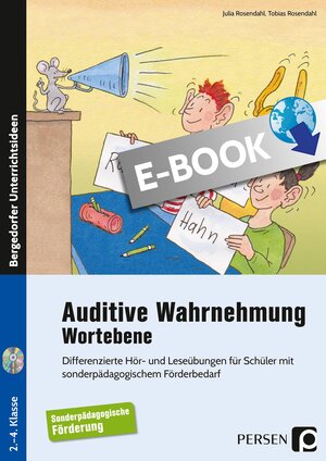 Buchcover Auditive Wahrnehmung - Wortebene | Julia Rosendahl | EAN 9783403503200 | ISBN 3-403-50320-8 | ISBN 978-3-403-50320-0